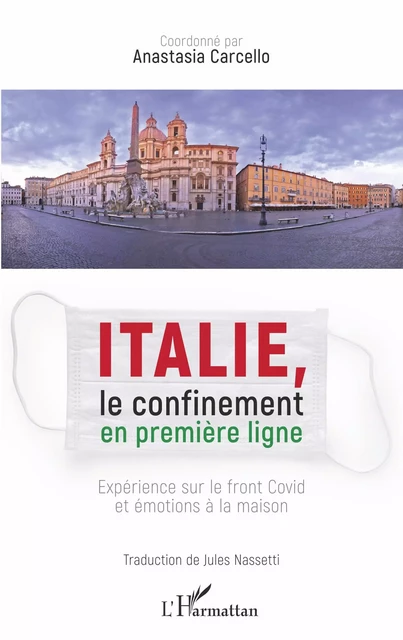 Italie, le confinement en première ligne - Anastasia Carcello - Editions L'Harmattan