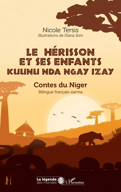 Le hérisson et ses enfants kuunu nda ngay izay -  Tersis nicole - Editions L'Harmattan