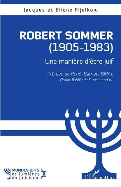 Robert Sommer (1905-1983) - Jacques Fijalkow, Jacques Fijalkow - Editions L'Harmattan