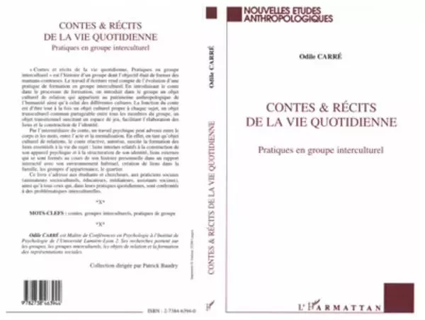 Contes et Récits de la Vie Quotidienne - Odile Carré - Editions L'Harmattan