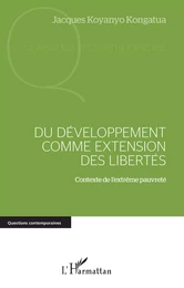 Du développement comme extension des libertés