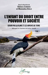 L'enfant du droit entre pouvoir et société Tome 1