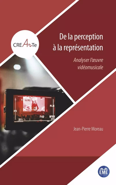 De la perception à la représentation - Jean-Pierre Moreau - EME Editions