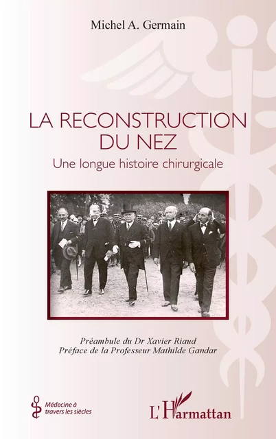 La reconstruction du nez - Michel Germain - Editions L'Harmattan