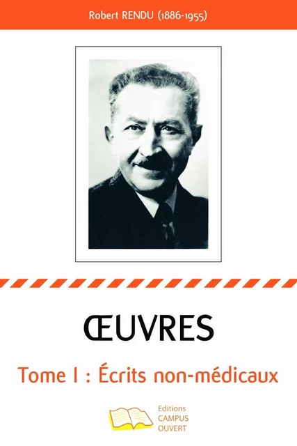 Oeuvres - Robert Rendu - Editions Campus Ouvert