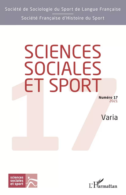 Sciences sociales et sport - Sébastien Fleuriel - Editions L'Harmattan