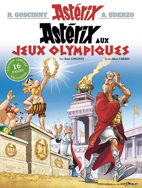 Astérix aux jeux Olympiques - Édition spéciale - René Goscinny, Albert Uderzo - Hachette Asterix