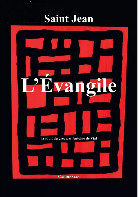 L'Évangile - Antoine De Vial - Editions Orizons