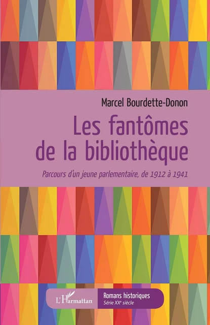 Les fantômes de la bibliothèque - Marcel Bourdette-Donon - Editions L'Harmattan