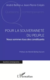 Pour la souveraineté du peuple