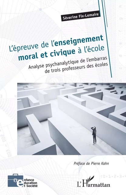 L'épreuve de l'enseignement moral et civique à l'école - Séverine Fix-Lemaire - Editions L'Harmattan