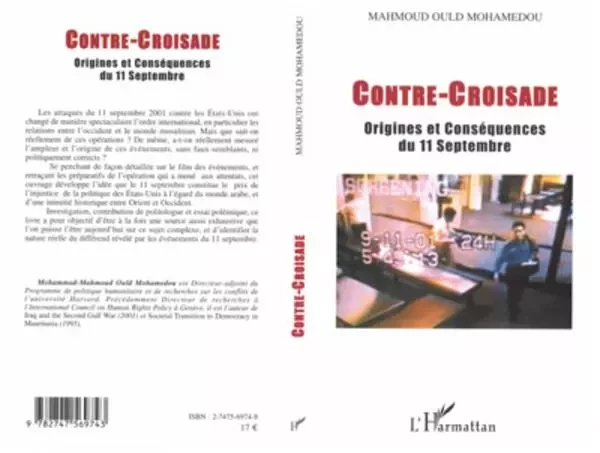 Contre-Croisade - Mahmoud Ould Mohamedou - Editions L'Harmattan