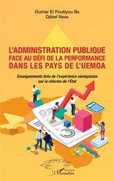 L'administration publique face au défi de la performance dans les pays de l'UEMOA