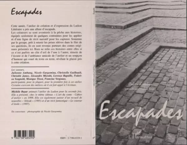 ESCAPADES - Michèle Bayar - Editions L'Harmattan