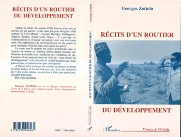 Récits d'un routier du développement - Georges Zottola - Editions L'Harmattan