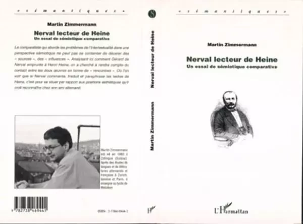 NERVAL LECTEUR DE HEINE - Martin Zimmermann - Editions L'Harmattan