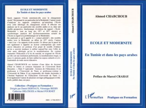 ECOLE ET MODERNITE - Ahmed Chabchoub - Editions L'Harmattan