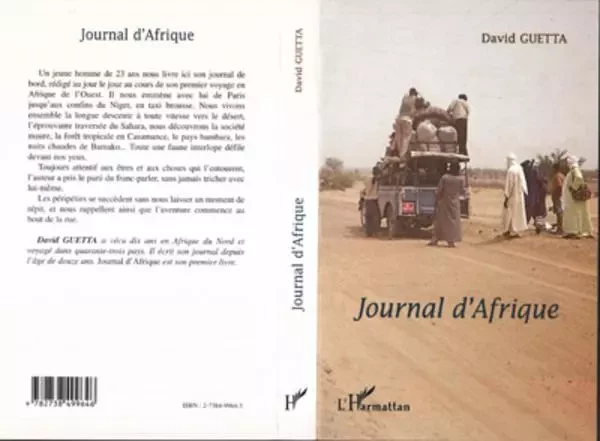 JOURNAL D'AFRIQUE - David Guetta - Editions L'Harmattan