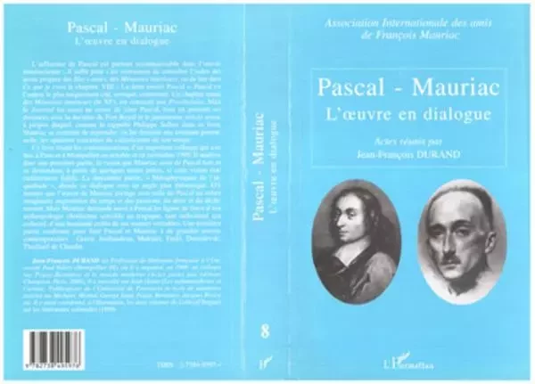 PASCAL-MAURIAC - Jean-François Durand - Editions L'Harmattan