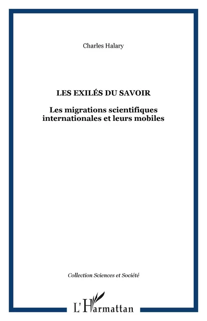 Les exilés du savoir - Charles Halary - Editions L'Harmattan