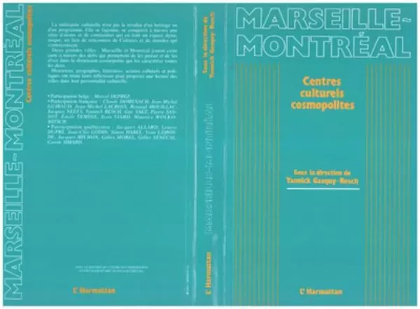 Marseille - Montréal - Yannick Resch - Editions L'Harmattan