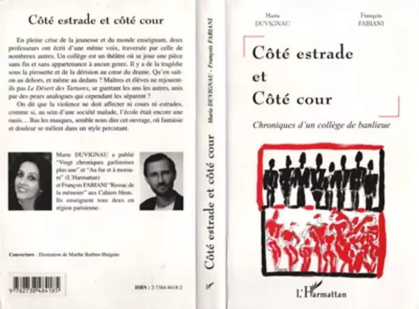 COTE ESTRADE COTE COUR - Marie Duvignau, François Fabiani - Editions L'Harmattan