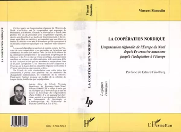 LA COOPÉRATION NORDIQUE - Vincent Simoulin - Editions L'Harmattan