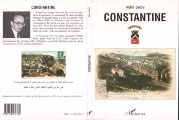 CONSTANTINE - Alain Sèbe - Editions L'Harmattan