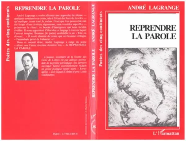 Reprendre la parole - André Lagrange - Editions L'Harmattan