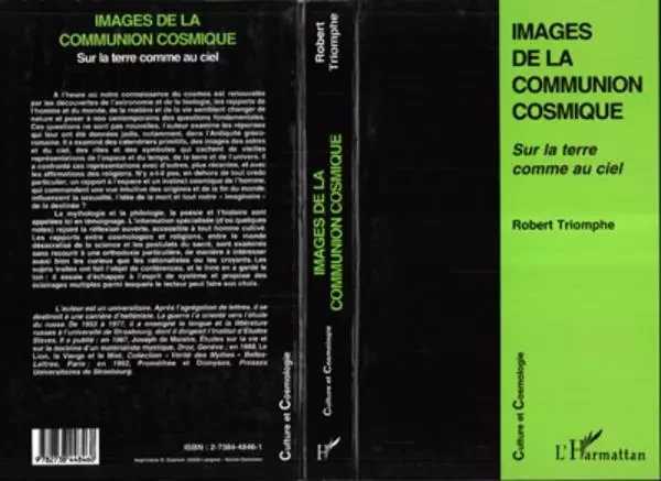 Images de la communion cosmique - Robert Triomphe - Editions L'Harmattan