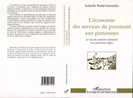 L'ECONOMIE DES SERVICES DE PROXIMITE AUX PERSONNES