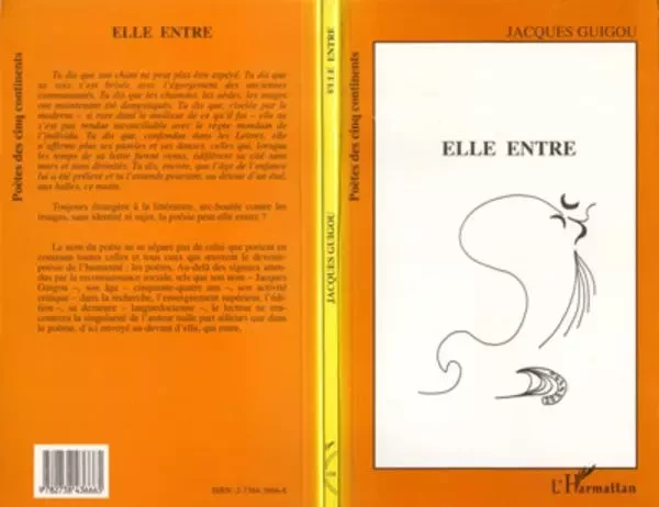 Elle entre - Jacques Guigou - Editions L'Harmattan