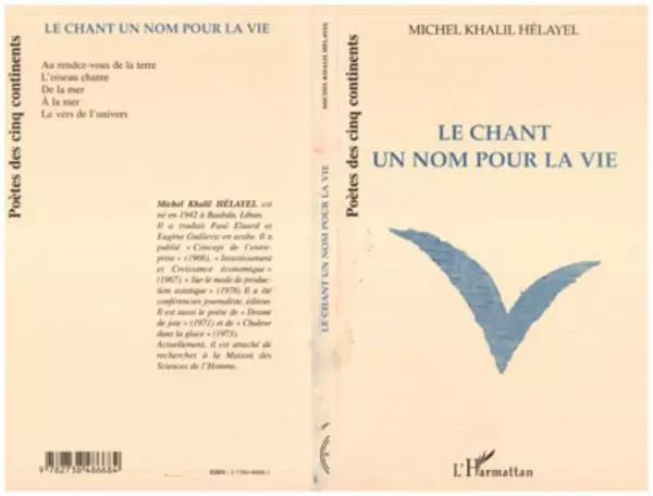 LE CHANT UN NOM POUR LA VIE - Michel Helayel - Editions L'Harmattan