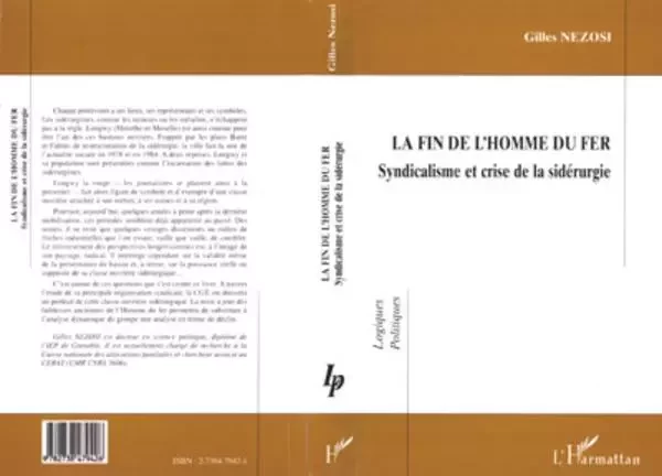 LA FIN DE L'HOMME DU FER - Gilles Nezosi - Editions L'Harmattan