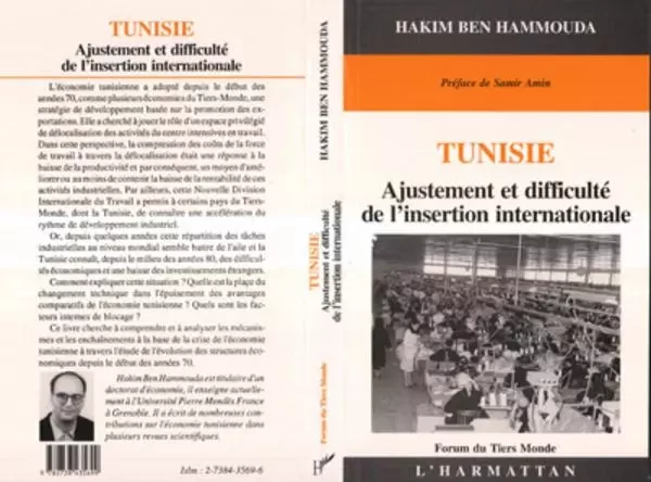 Tunisie : ajustement et difficulté de l'insertion internationale - Hakim Ben Hammouda - Editions L'Harmattan