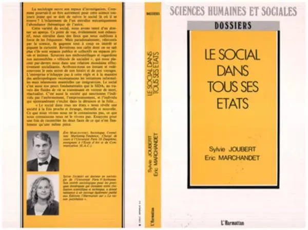 Le social dans tous ses états - Michel Joubert - Editions L'Harmattan