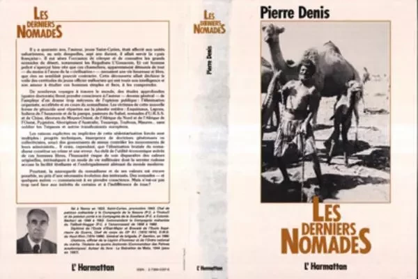 Les derniers nomades - Pierre Denis - Editions L'Harmattan