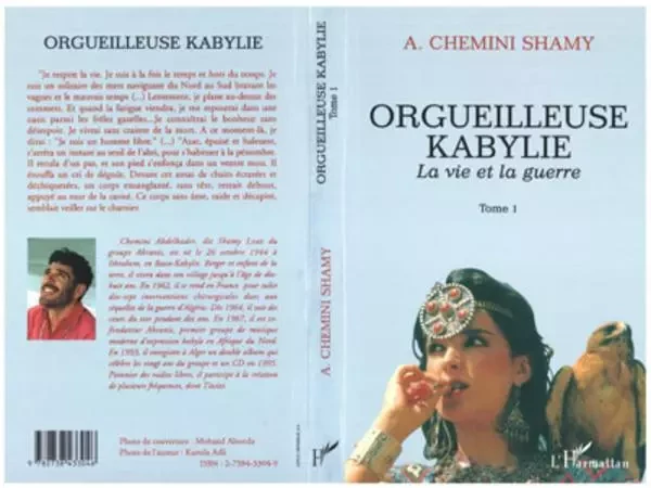 Orgueilleuse Kabylie - Shamy Chemini - Editions L'Harmattan