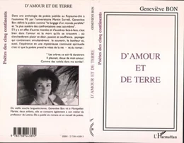 D'amour et de terre