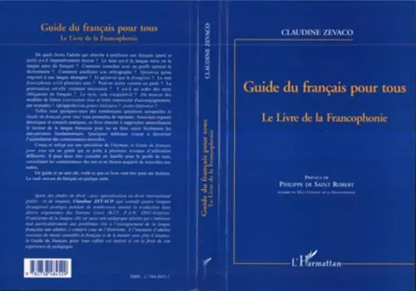 GUIDE DU FRANÇAIS POUR TOUS - Claudine Zevaco - Editions L'Harmattan