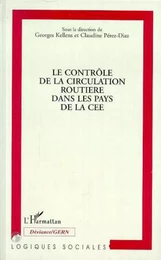 Le contrôle de la circulation routière dans les pays de la C