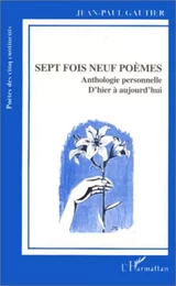 Sept fois neuf poèmes