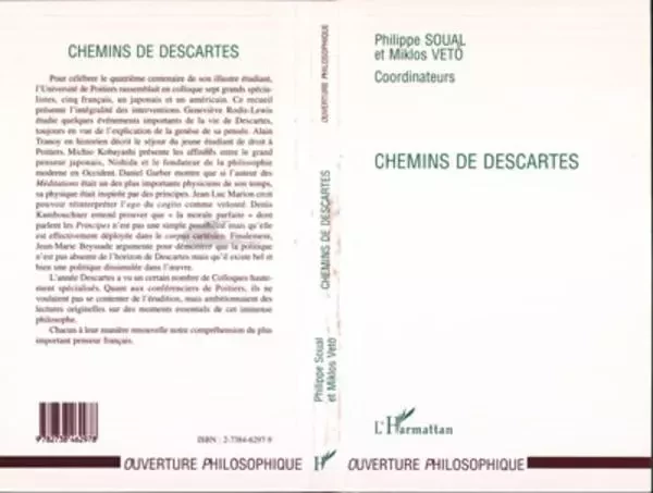 Chemins de Descartes - Mikios Miklos, Philippe Soual - Editions L'Harmattan