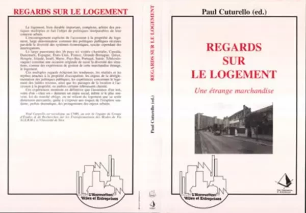 Regards sur le logement - Paul Cuturello - Editions L'Harmattan