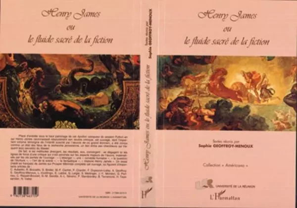 Henry James ou le fluide sacré de la fiction - Sophie Geoffroy - Editions L'Harmattan