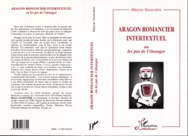 Aragon romancier intertextuel - Maryse Vasseviere - Editions L'Harmattan