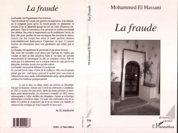 La fraude - MOHAMMED EL HASSANI - Editions L'Harmattan