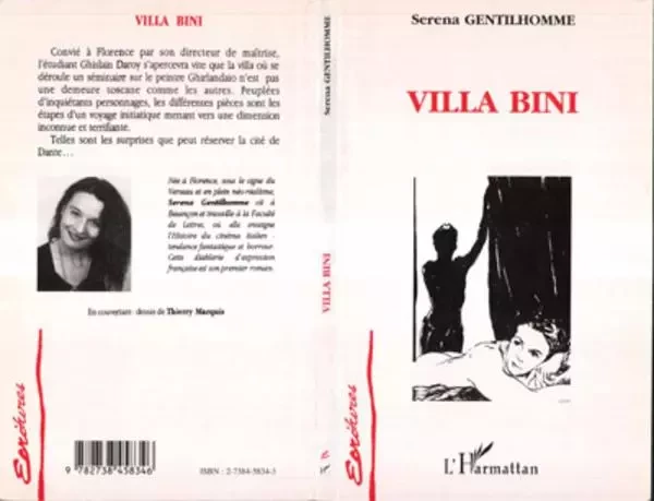 Villa Bini - Serena Gentilhomme - Editions L'Harmattan