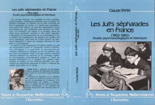 Les Juifs sépharades en France -  - Editions L'Harmattan