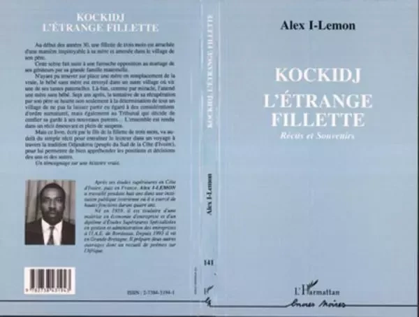 Kockidj l'étrange fillette - Alex Lemon - Editions L'Harmattan